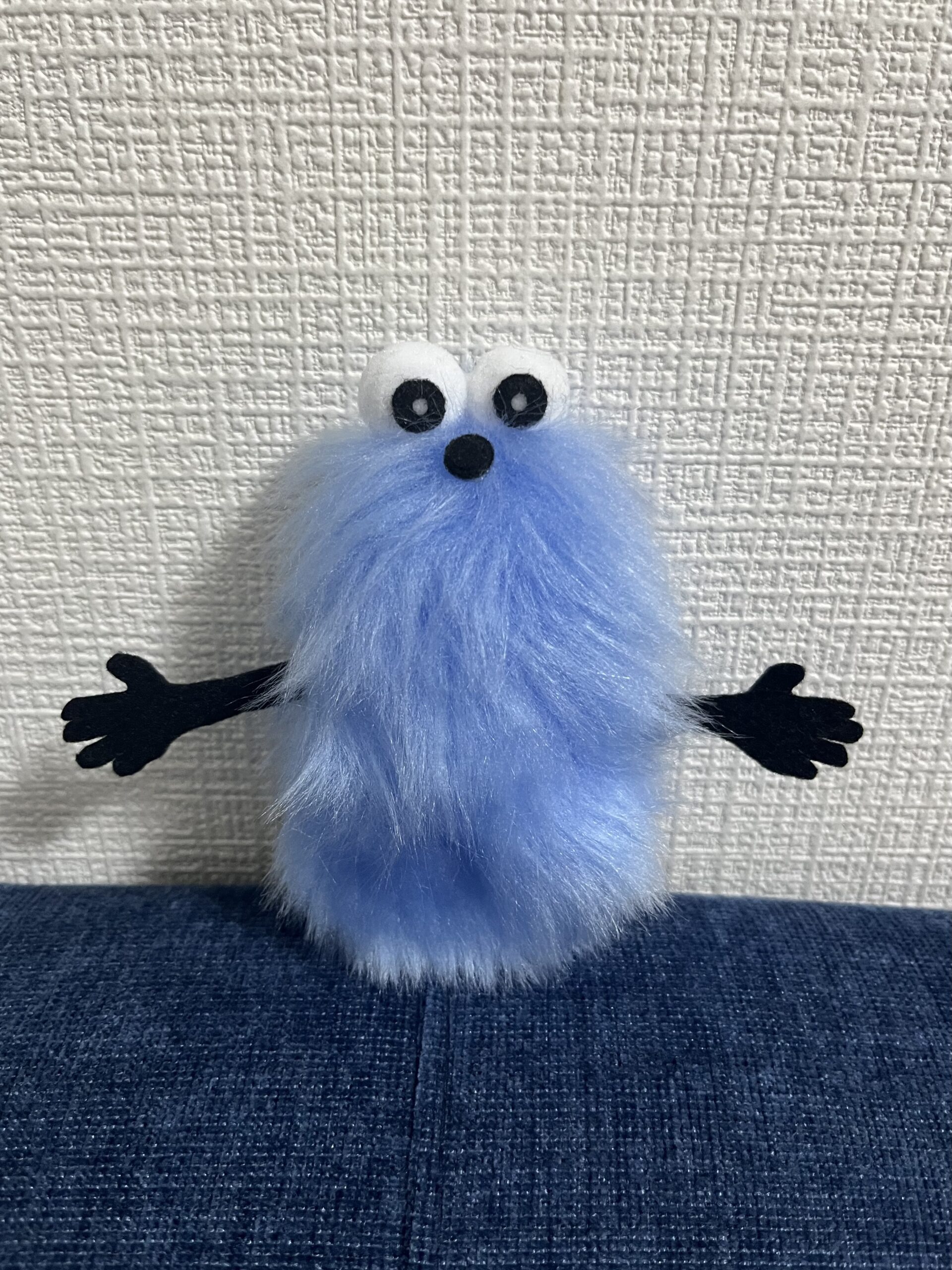 パペットスンスンぬいぐるみの作り方、完成写真